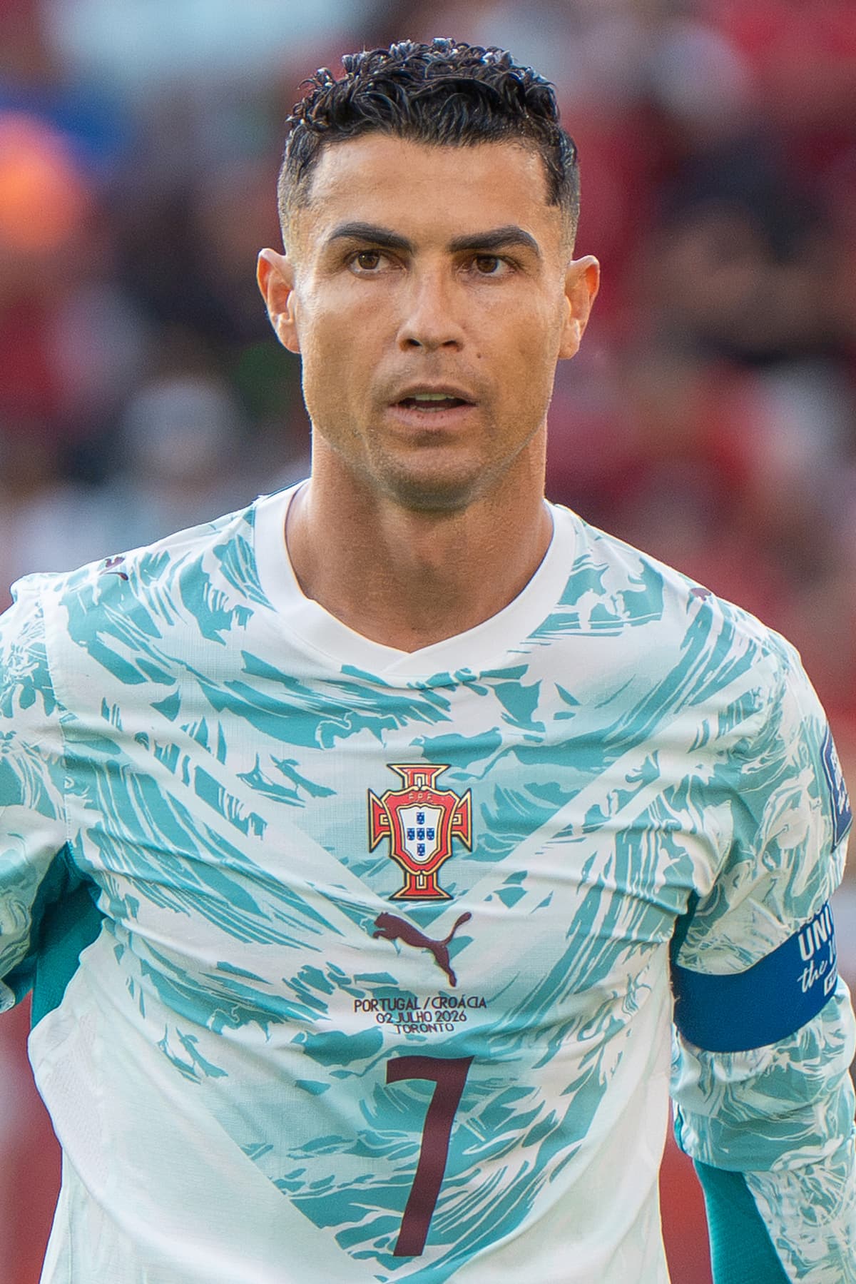 Cristiano Ronaldo, ranked #1